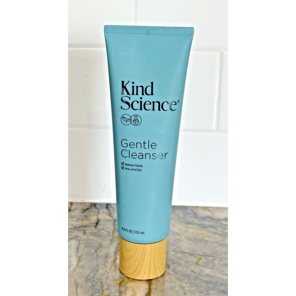Kind Science Gentle Cleanser Creamy Low Lather Face Wash 4.5oz 135mL New